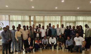 Group photo of the workshop participants and trainers.