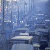 Delhi traffic pollution