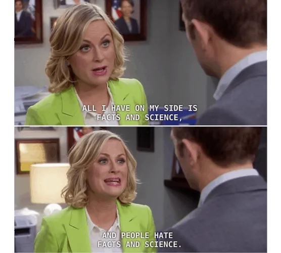 Meme from the American sitcom television series Parks and Recreation 