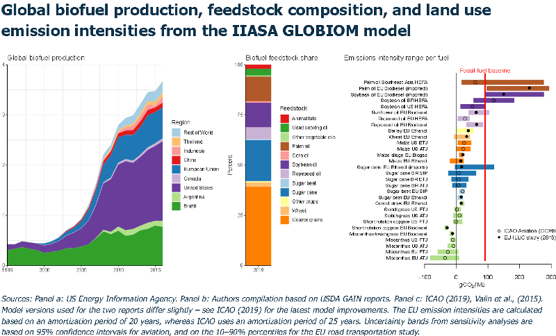 Global biofuel production