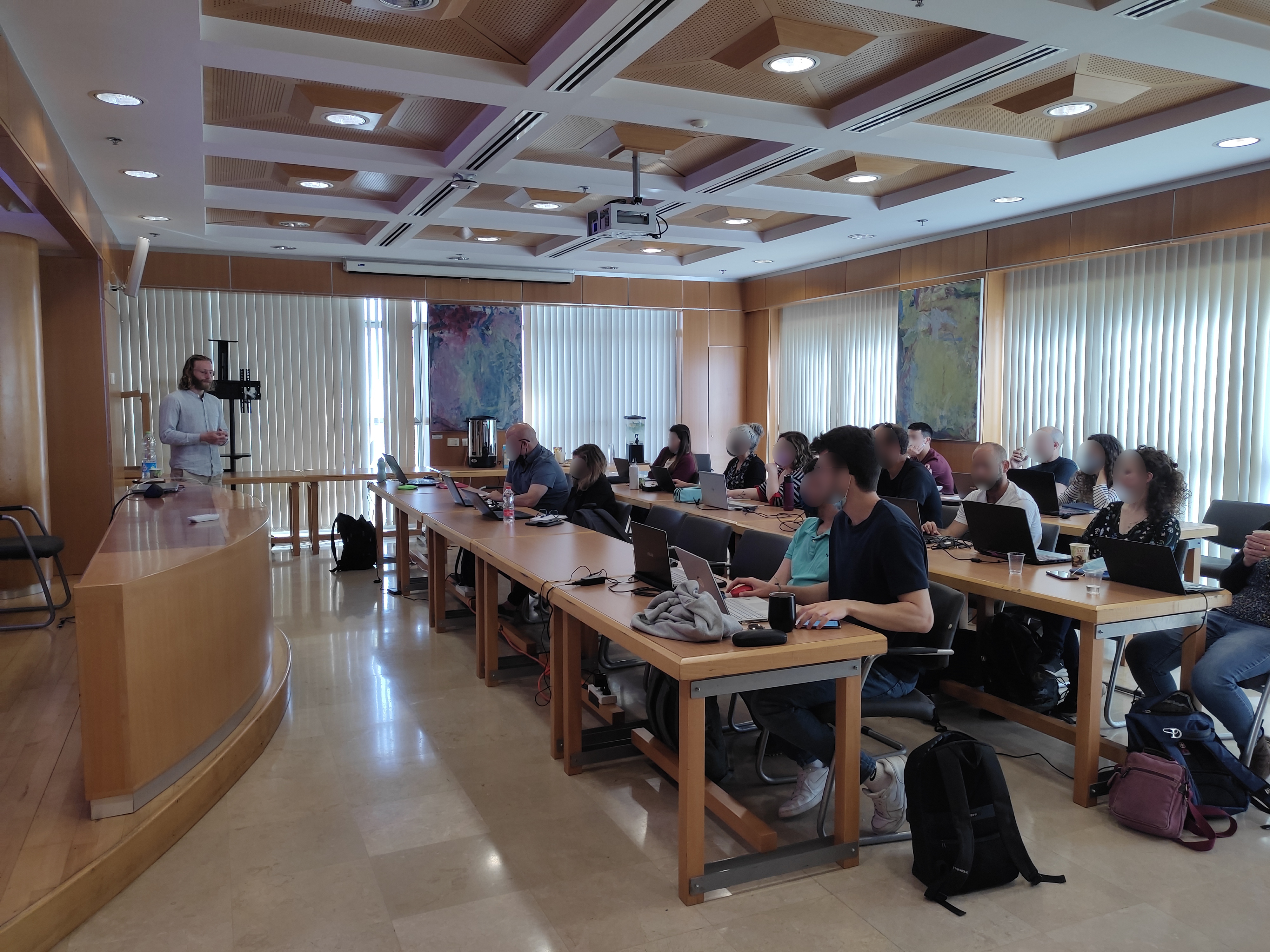 Training workshop at Grand Water Institute, Israel.