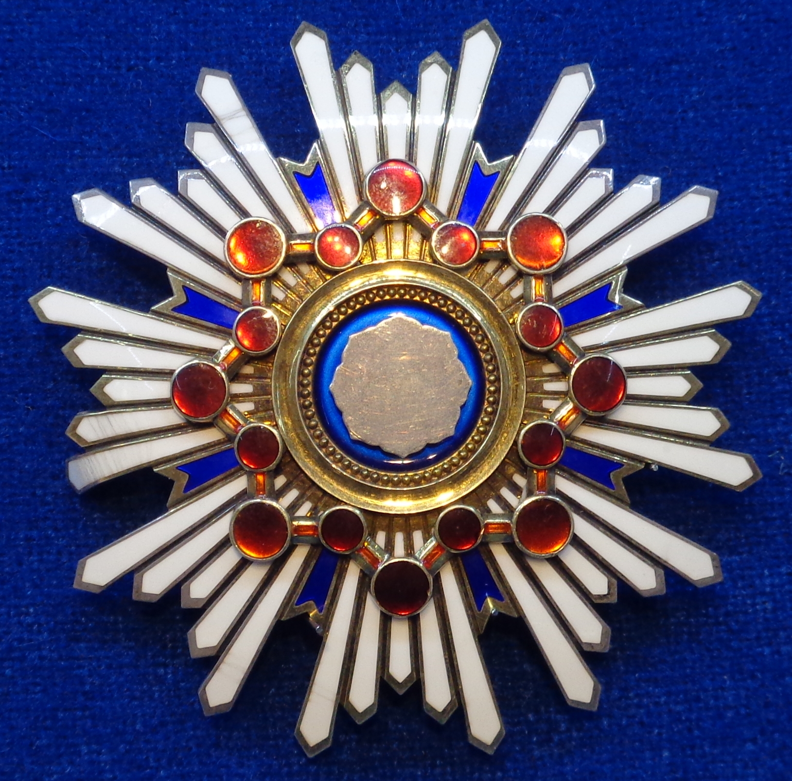 Order of the Sacred Treasure grand cordon star (Japan) - Tallinn Museum of Orders