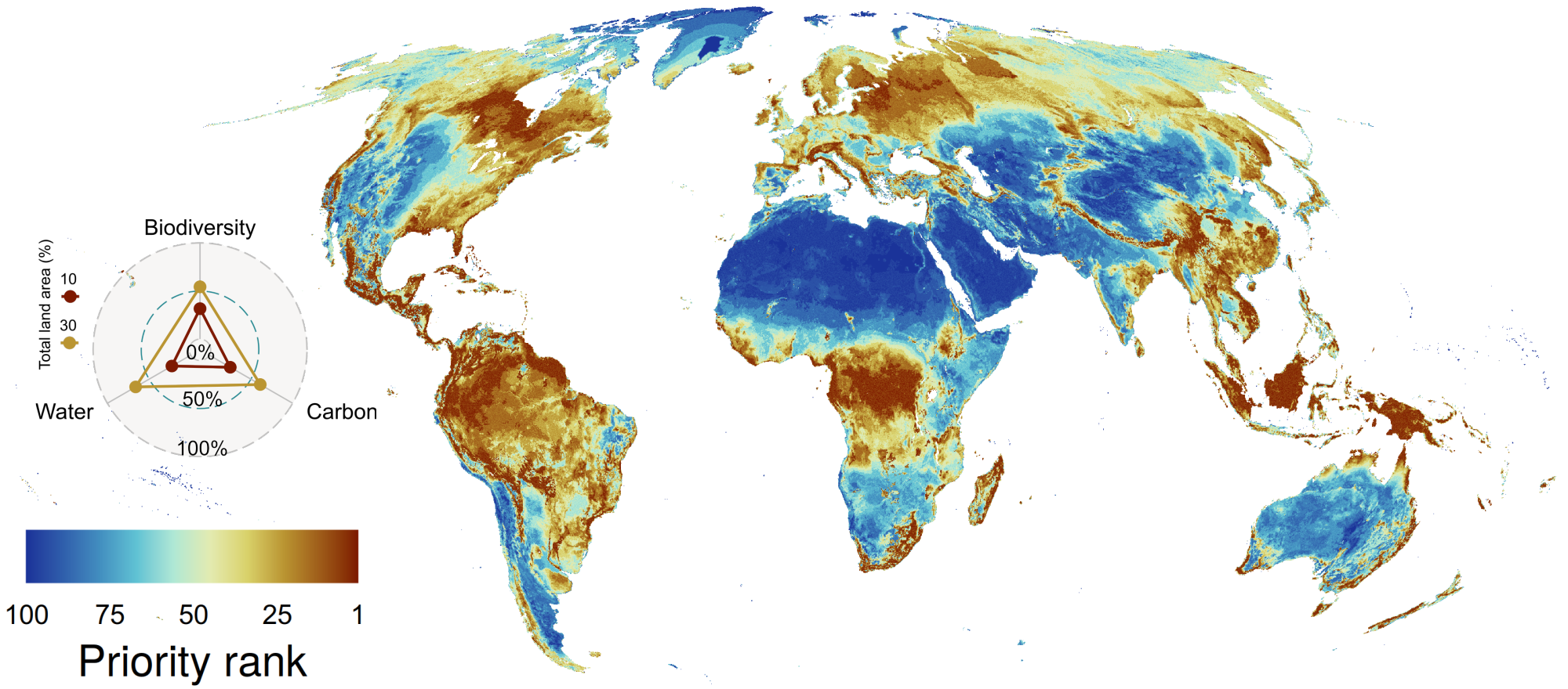 Areas of global conservation importance