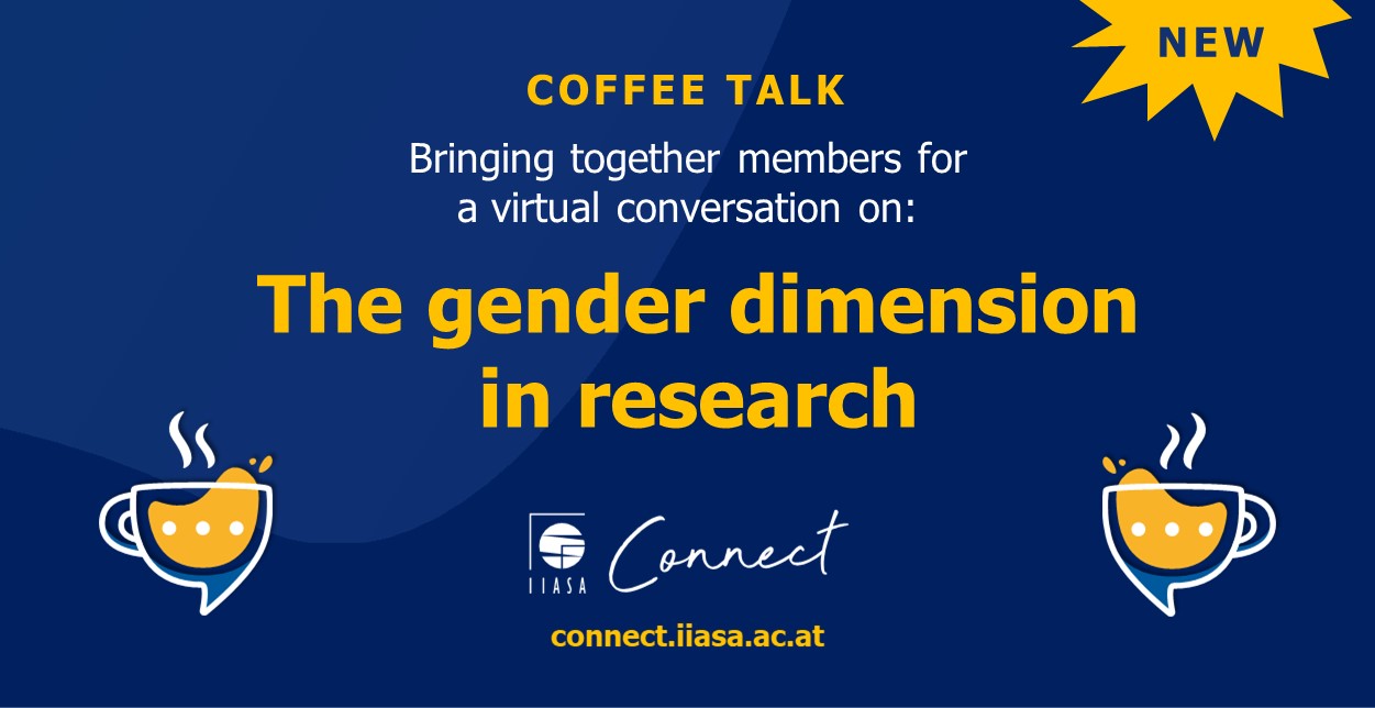 IIASA Connect, coffee talk - gender dimension