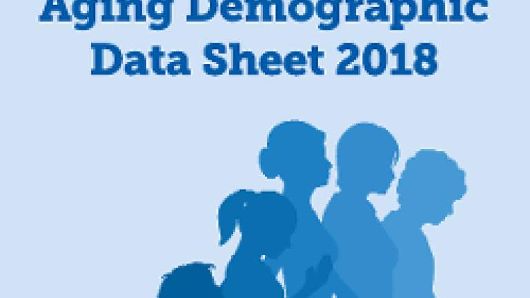 Aging Demographic Data Sheet 2018
