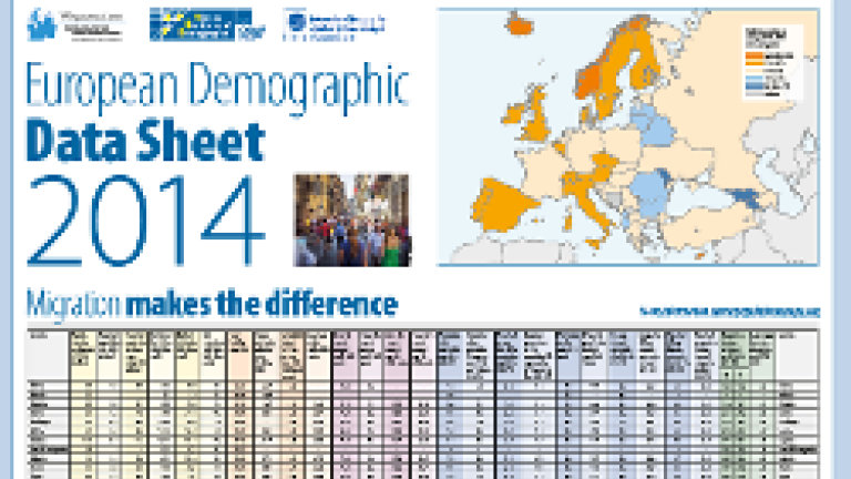 European Demographic Data Sheet 2014