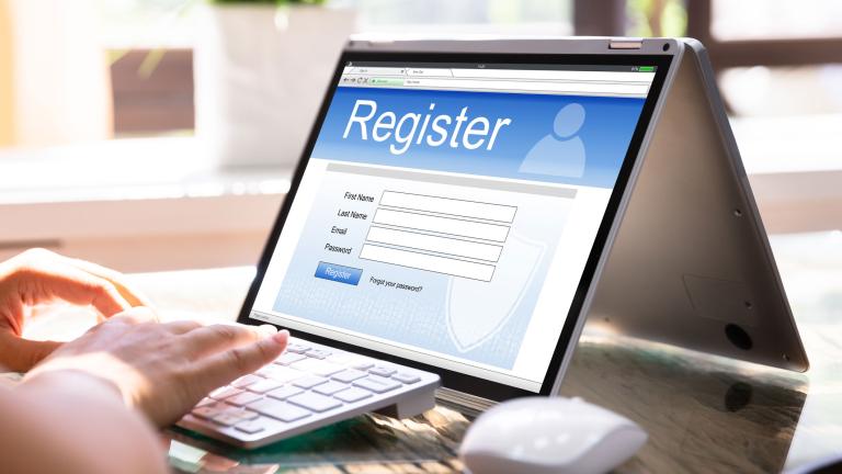 Online registration