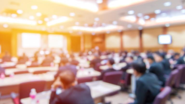 Conference blur