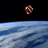 Dice rolled in space
