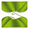 green handshake