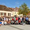 YSSP students on the square in Laxenburg