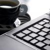 coffee and laptop