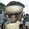Child labor on the Ghanaian market of Abease