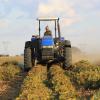 Tractor on a field