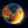 Burning earth