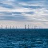 Offshore wind power farm in the North Sea
