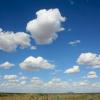 Horizon and clouds