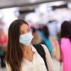 Person wearing mask
