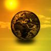 Climate change - dry earth