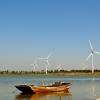 Wind turbines in Hebei Province, China. 
