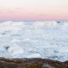 Global Warming and Climate Change concept - Travel adventure in Arctic landscape