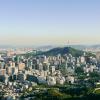 Panoramic view of Seoul, Republic of Korea