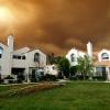 Wildfires in California.