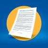 blue and yellow background with VIenna STatement on Science Diplomacy