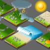 Illustration of different natural disasters