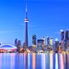 Toronto skyline in Ontario, Canada