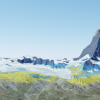 Permafrost Matterhorn region