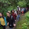 2023 YSSP group working in the forest