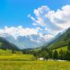 Scenic summer nature landscape in Nationalpark Hohe Tauern, Salzburg, Austria