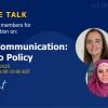 IIASA Connect Coffee Talk: Science Communication - Science to Policy