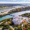 Aeriel View of Montreal, Canada