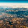 Satellite View Of Earth Horizon