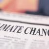 Climate change article in a newspaper
