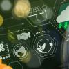 Eco friendly environmental technology and sustainable development concept