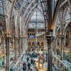 Panoramic view of the interior of the Oxford University Museum of Natural History, Oxford