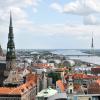 Panorama of Latvia s capital Riga 