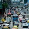 Traffic in Bangkok, Thailand