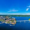 Panoramic view of Jyvaskyla, Finland