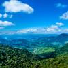 Route of the waterfalls with 14 waterfalls in corupa one of the last areas of the Atlantic forest in Brazil.