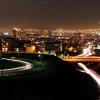 Tehran skyline at night