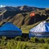 Yurts in Kyrgyzstan