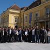OJERI-IIASA Symposium 2025 participants in front of IIASA, Laxenburg