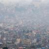 Birdseye view of Kathmandu - the capital of Nepal 