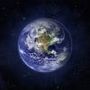 Planet Earth from space.