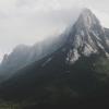 Scenic View of Dramatic Mountain Peaks in Seoraksan