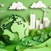 The Green Cityscape vision involves creating eco-friendly cities powered by renewable energy